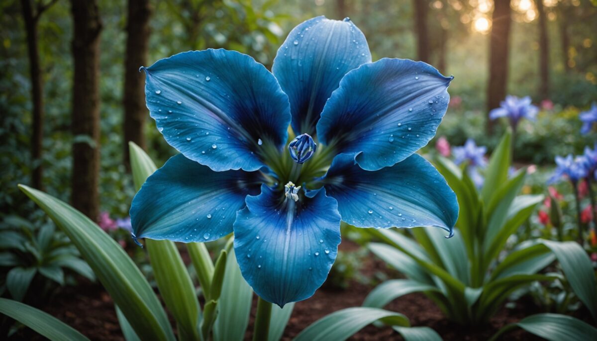 Amaryllis bleu : entre légendes, vérités et illusions
