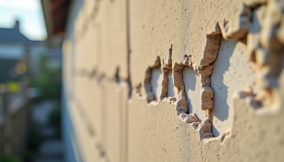 Comment réparer durablement et étanchéifier une fissure sur votre mur extérieur