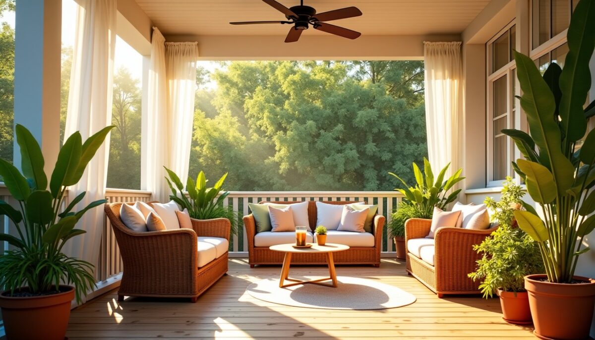 Astuces incontournables pour rafraîchir votre véranda en été et maintenir un havre de fraîcheur