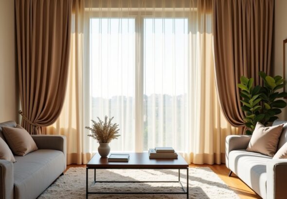 Guide pratique des tailles standards de rideaux : 240 cm, 260 cm et conseils essentiels