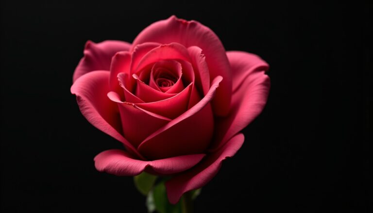 Rose noire : symbole de fin tragique ou d'un tout nouveau commencement ?