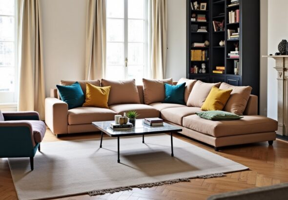 Guide pour concevoir le salon de vos rêves grâce aux canapés de luxe