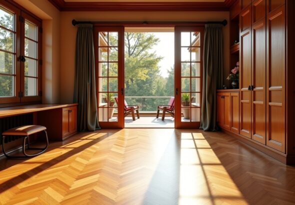 Terrasse, parquet, portes : astuces pour une harmonie parfaite des menuiseries en bois dans votre intérieur