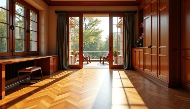 Terrasse, parquet, portes : astuces pour une harmonie parfaite des menuiseries en bois dans votre intérieur
