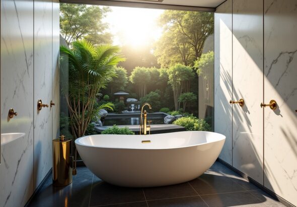 Les tendances incontournables du luxe pour les salles de bain en 2026