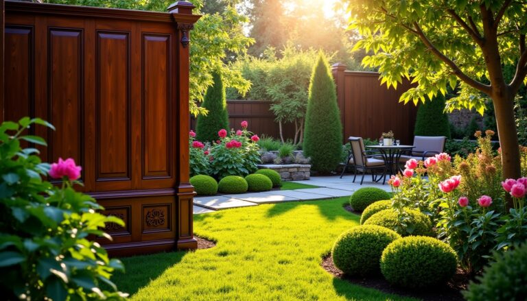 Panneaux en bois pour jardin : l'élégance au service de l'aménagement de vos espaces extérieurs