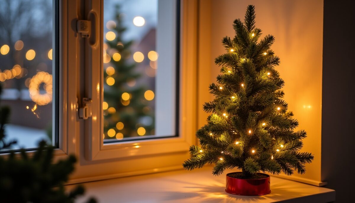 Petit sapin de Noël artificiel : la solution parfaite pour sublimer les petits appartements