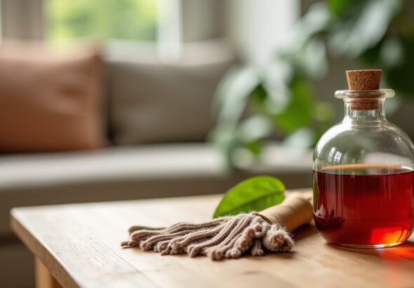 Nettoyer un meuble en bois verni avec du vinaigre : astuces pour préserver sa beauté sans l'endommager