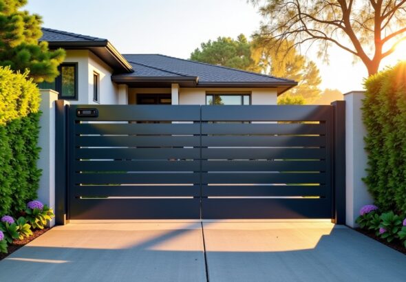 Installer un portail : allier sécurité, confort et design avec succès