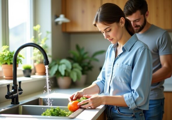 Gestes écologiques incontournables : maîtriser la consommation d'eau pour un foyer de 2 personnes