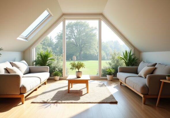 Astuces pour maximiser la lumière naturelle dans vos combles aménagés