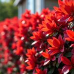 Tailler le photinia : obtenir des feuilles rouges éclatantes et une haie bien dense