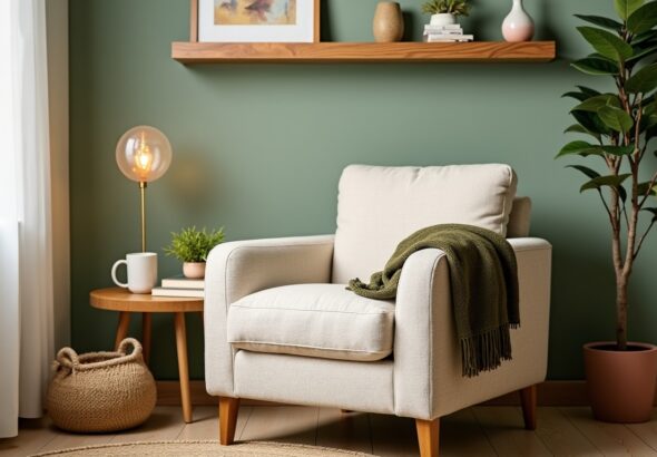 Astuces ingénieuses pour créer un coin détente cosy dans un petit espace chez soi