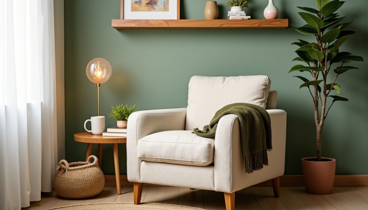 Astuces ingénieuses pour créer un coin détente cosy dans un petit espace chez soi