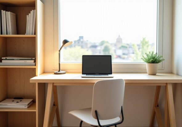 Créer un coin bureau fonctionnel à la maison : astuces pratiques pour optimiser un petit espace