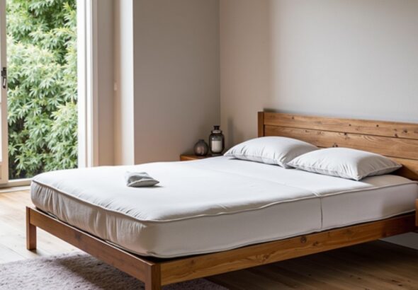 Chambre avec lit king size : astuces pour agencer harmonieusement un grand matelas